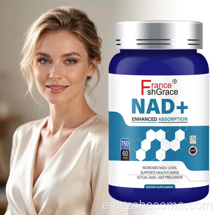 Shecome NAD Cápsulas para soporte antioxidante NAD+Suplementos